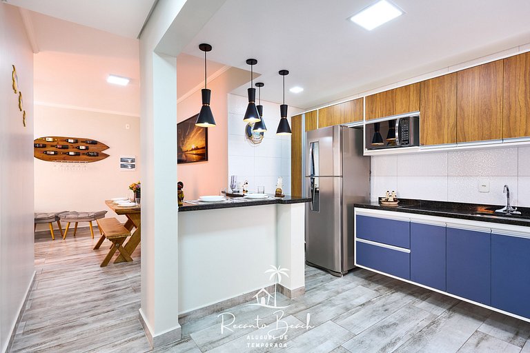Bonito moderno bem equipado Recanto Beach Ubatuba