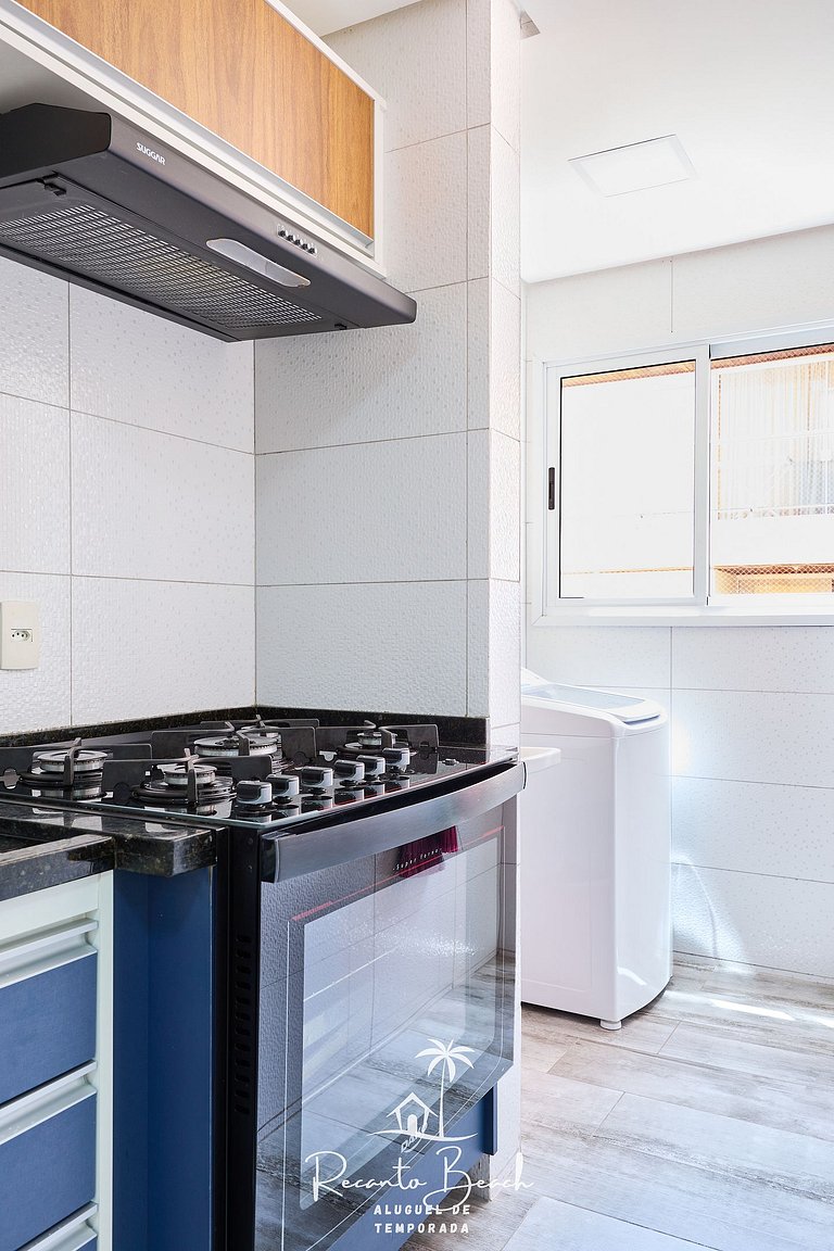 Bonito moderno bem equipado Recanto Beach Ubatuba