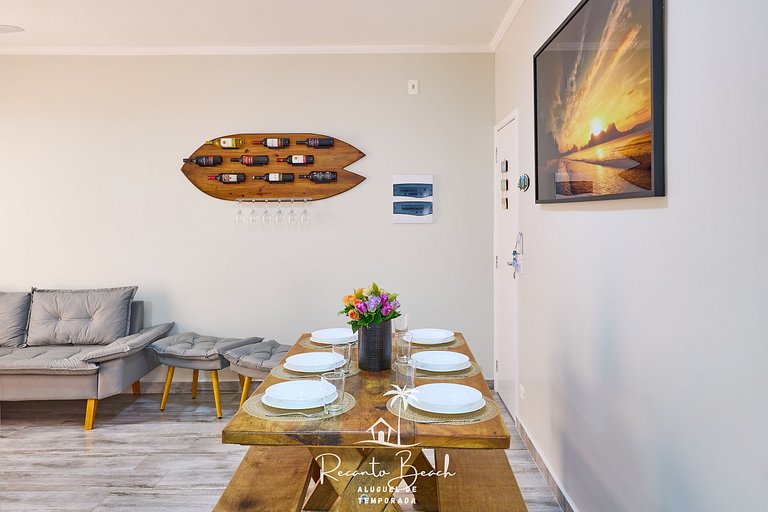 Bonito moderno bem equipado Recanto Beach Ubatuba