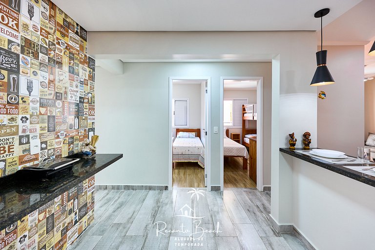 Bonito moderno bem equipado Recanto Beach Ubatuba